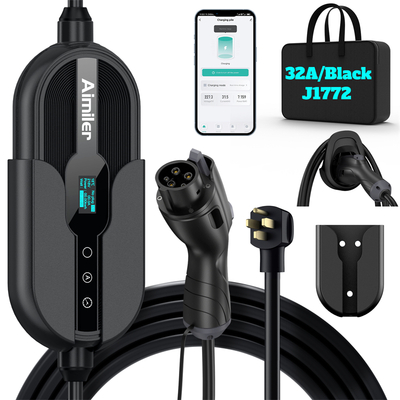 32A Portable EV Charger j1772 Connector